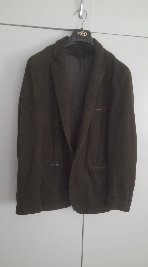 Yün Erkek Ceket - Görsel 5