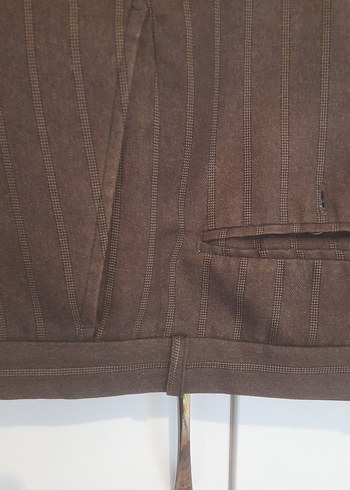 Pilili Kumaş Pantolon - Görsel 5