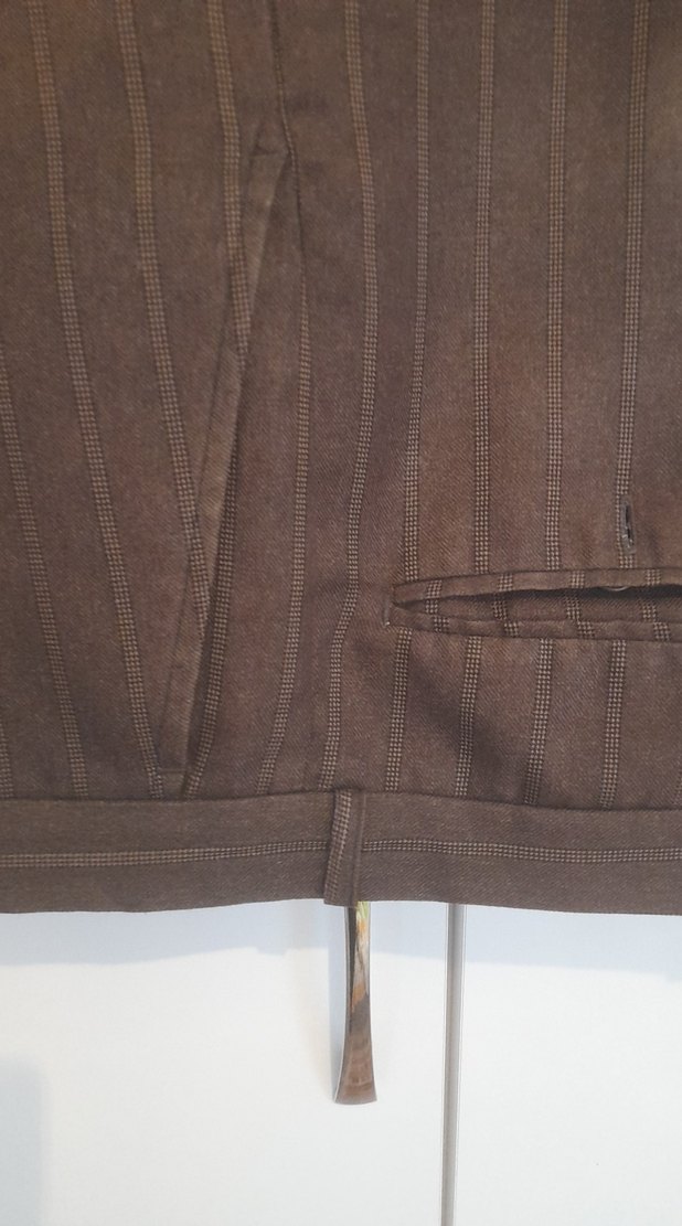 Pilili Kumaş Pantolon - Görsel 5