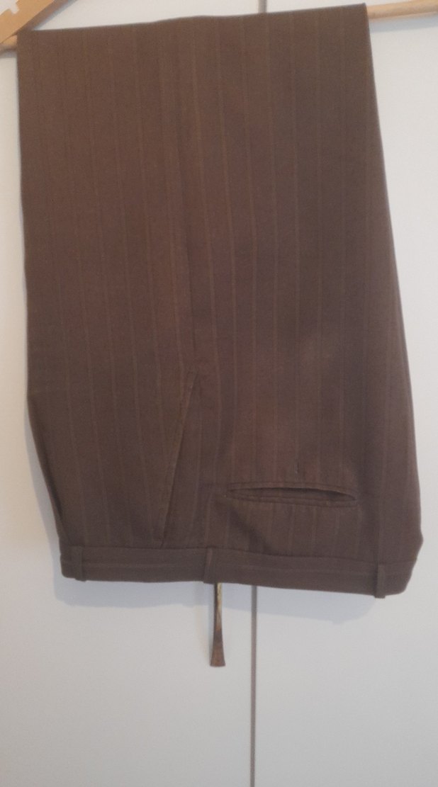 Pilili Kumaş Pantolon - Görsel 4