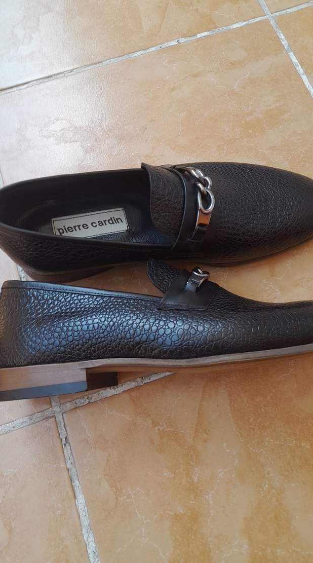 Siyah Deri Erkek Klasik Ayakkabı.orjinal hakiki deri. - Görsel 5