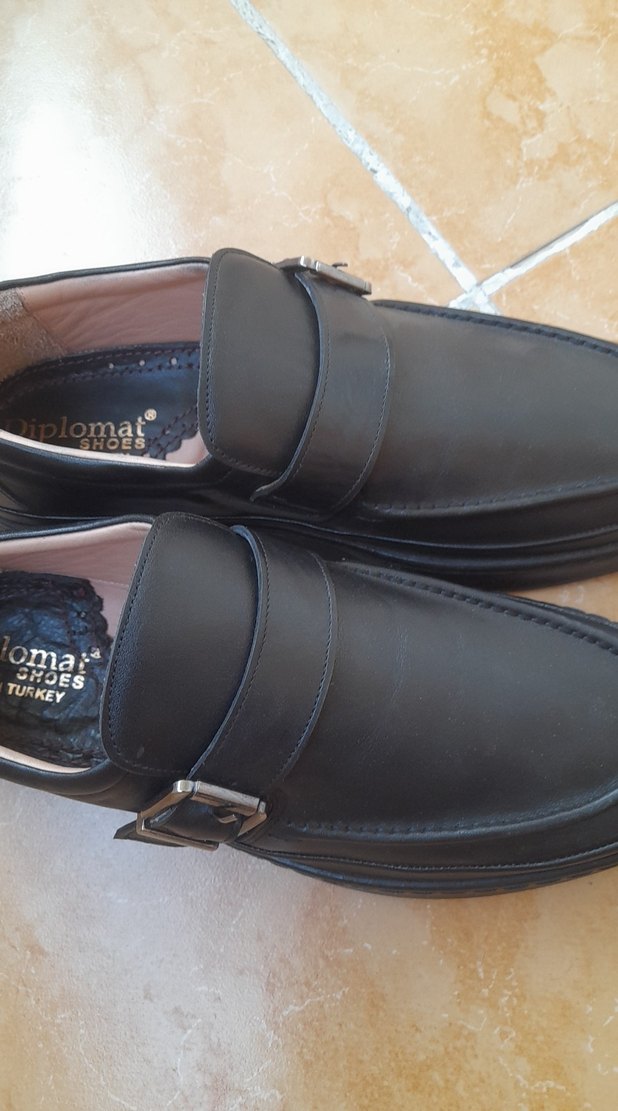 Deri Siyah Tokalı Klasik Erkek Ayakkabısı - Görsel 2