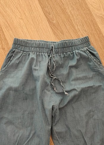 42 Beden mavi Renk Mavi Loose Fit Kadın Denim Pantolon