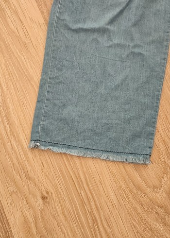 Diğer Mavi Loose Fit Kadın Denim Pantolon