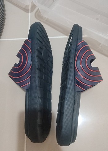 Mavi Baskılı Erkek Kaydırmaz Terlik - Görsel 7