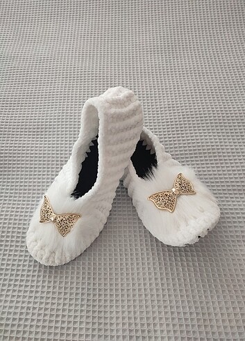 Çeyizlik Kadife Patik - Görsel 4