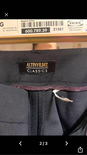 Altus Altınyıldız kumaş pantolon