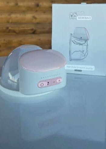 bebebao marka Pastel Pembe Bebek Göğüs Pompası