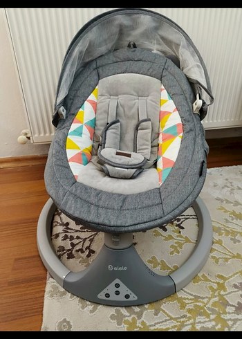 Diğer Elele marka Gri Bebek Salıncağı ve Sepeti