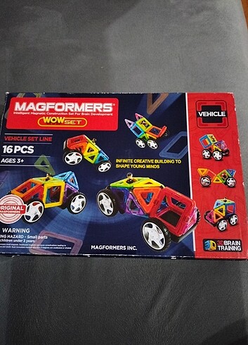 Magformers mıntnatıslı eğiticisi oyuncsk 0 ürün 