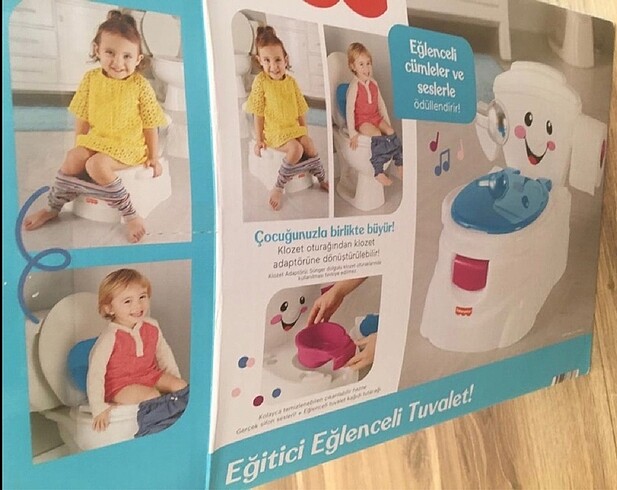 Fisher Price Fisher price sıfır tuvalet kullanılmamış