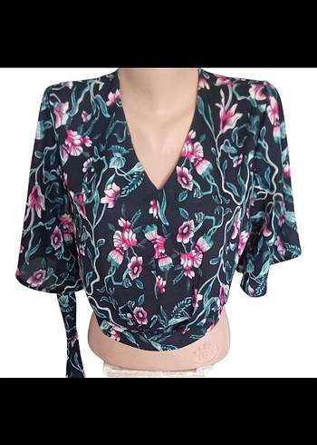 Bluz crop büstiyer kadın - Görsel 2