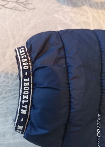 Erkek Çocuk Kapüşonlu Lacivert Mont - Görsel 4