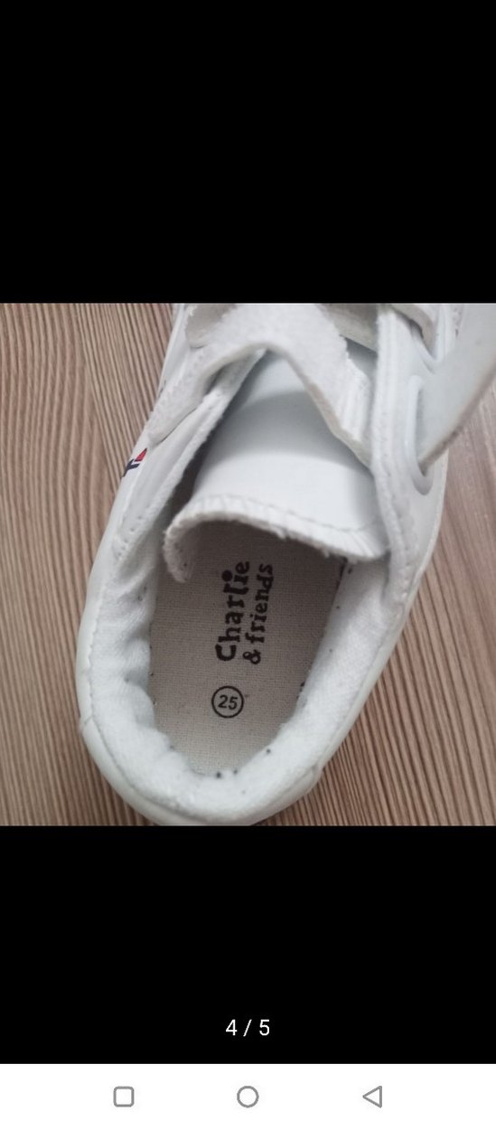 Beyaz Erkek Çocuk Spor Ayakkabı - Görsel 5