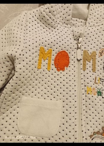 Bebek Hırka kapşonlu sweat - Görsel 4