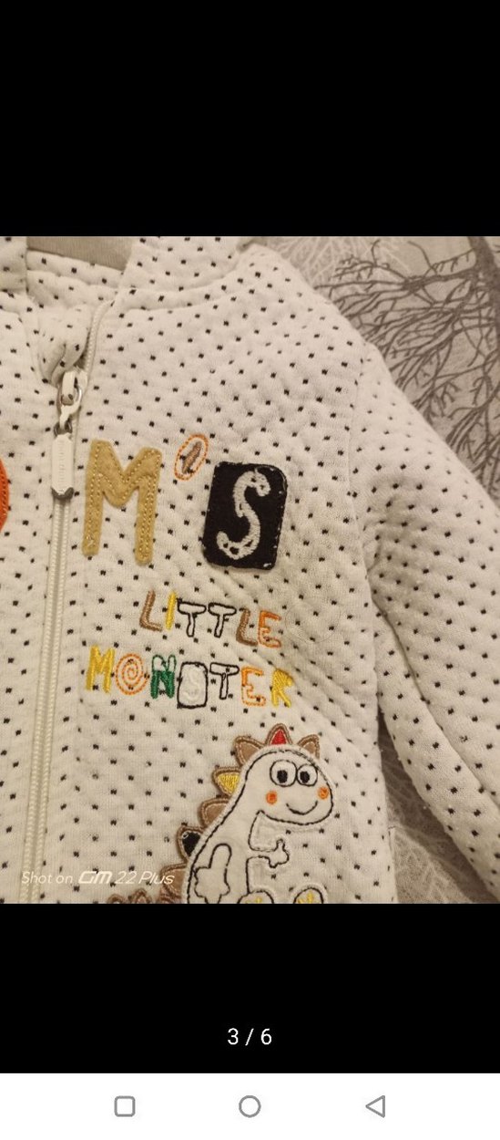 Bebek Hırka kapşonlu sweat - Görsel 3