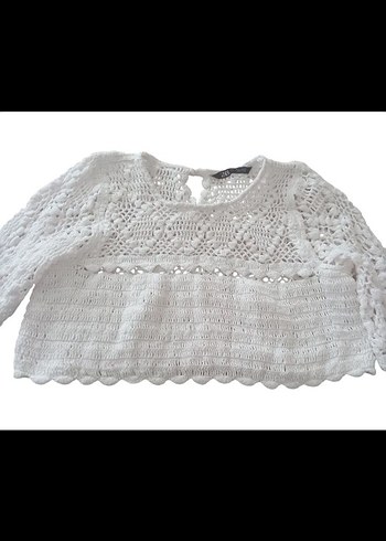 Zara Kazak crop - Görsel 4