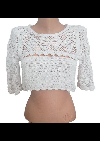 Zara Kazak crop - Görsel 2