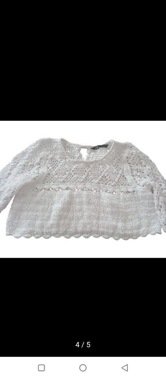 Zara Kazak crop - Görsel 4