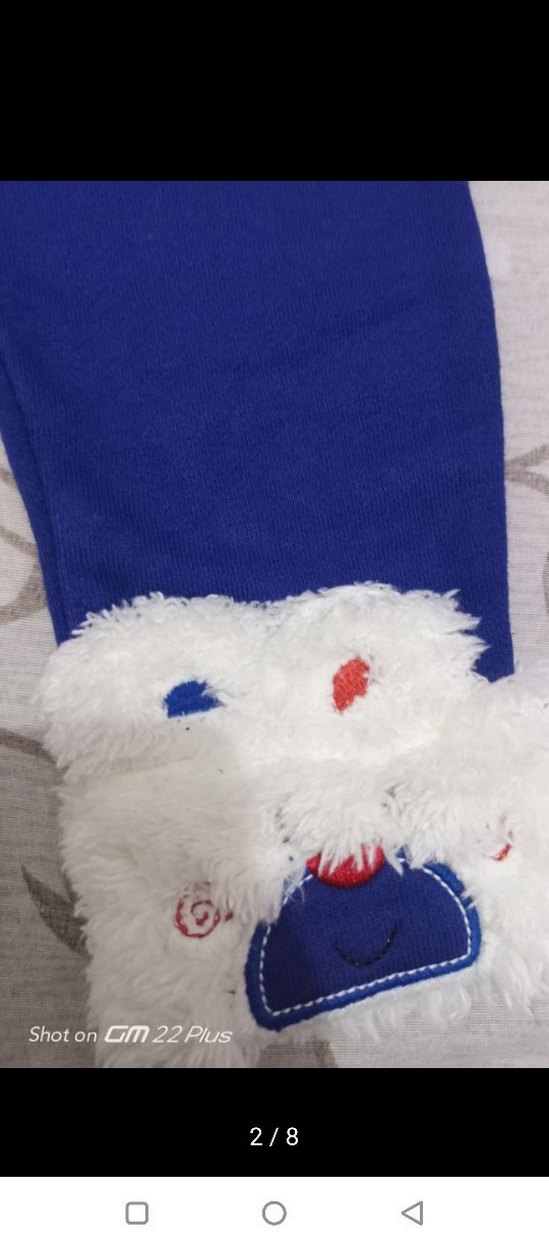 Bebek şalvar  eşofman altı kışlık - Görsel 2