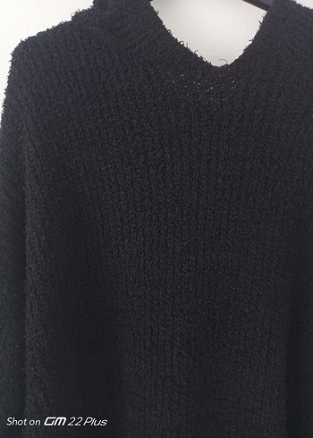 Mavi Marka Kazak kapişonlu Salaş kadın - Görsel 10