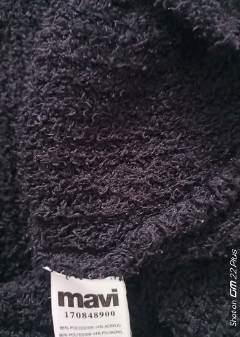 Mavi Marka Kazak kapişonlu Salaş kadın - Görsel 11