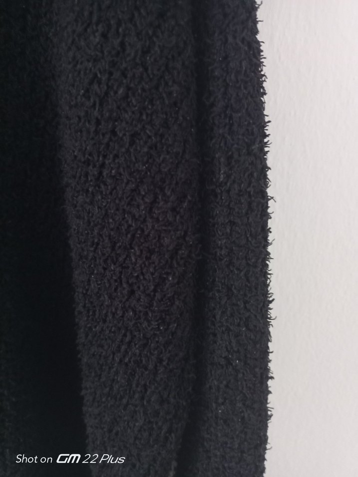 Mavi Marka Kazak kapişonlu Salaş kadın - Görsel 4