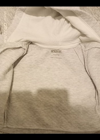 Hellobaby Erkek bebek ceket kapüşonlu sweat - Görsel 3