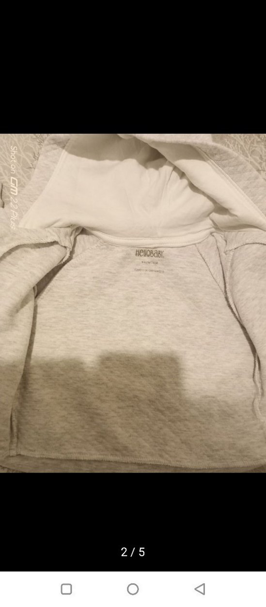 Hellobaby Erkek bebek ceket kapüşonlu sweat - Görsel 3