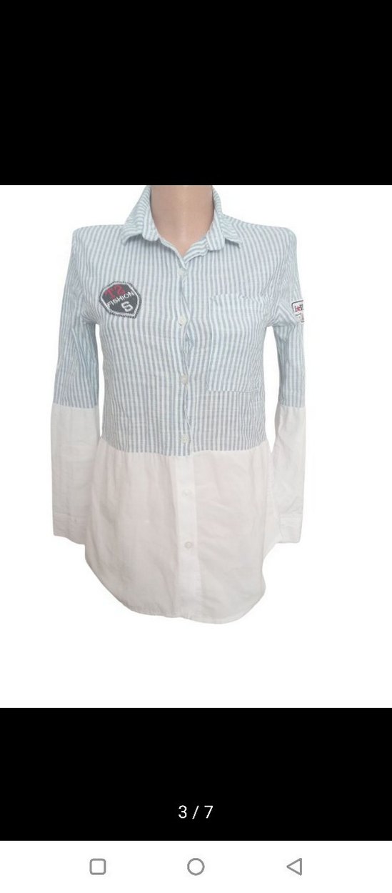 Keten Kadın gömlek - Görsel 3