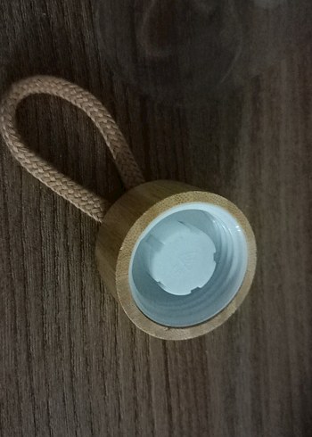 Cam  500 ML bambu kapak Su Şişesi - Görsel 5