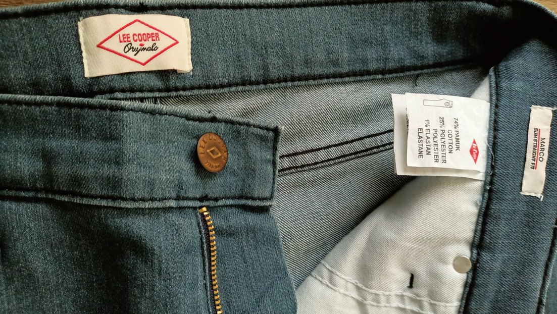 Erkek Lee Cooper Jean Pantolon - Görsel 3
