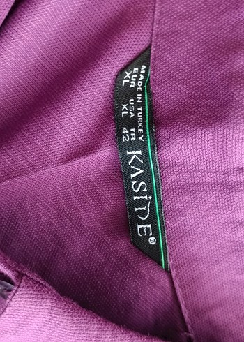 Nakışlı Mor Kadın Gömlek - Görsel 9