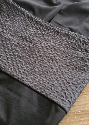 Uzun Kollu Siyah Gotik Elbise - Görsel 4