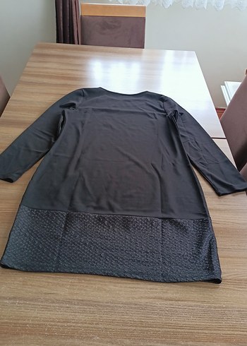 Uzun Kollu Siyah Gotik Elbise - Görsel 6