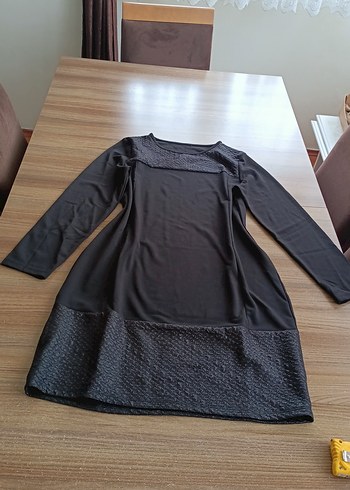 Uzun Kollu Siyah Gotik Elbise - Görsel 10