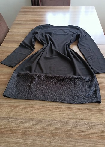 Uzun Kollu Siyah Gotik Elbise - Görsel 5