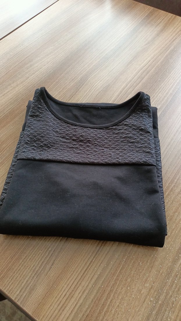 Uzun Kollu Siyah Gotik  Elbise - Görsel 3