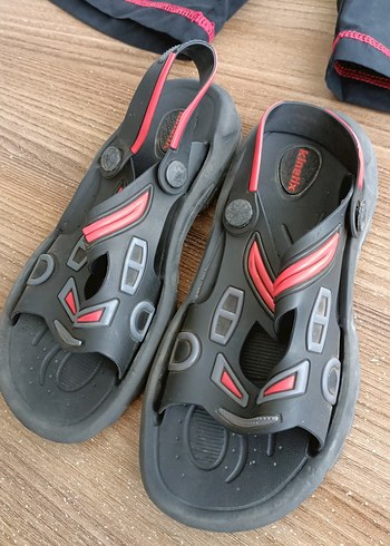 Erkek Deniz Şortu ve terliği - Görsel 2