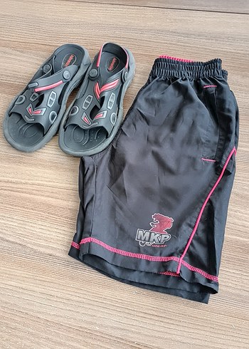 Erkek Deniz Şortu ve terliği - Görsel 8