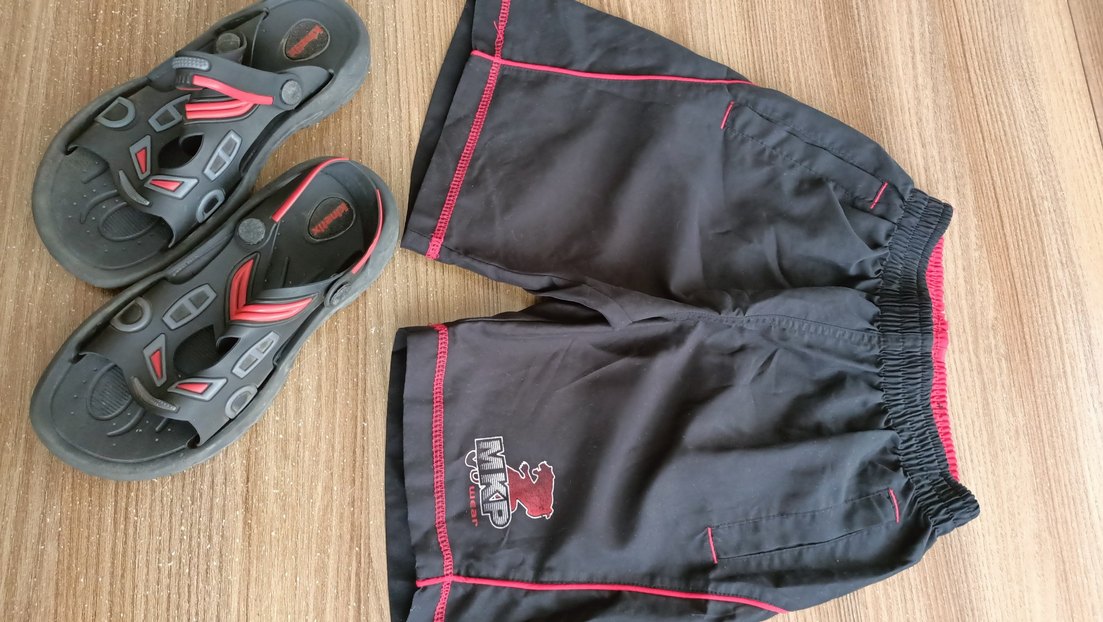 Erkek Deniz Şortu ve terliği - Görsel 3