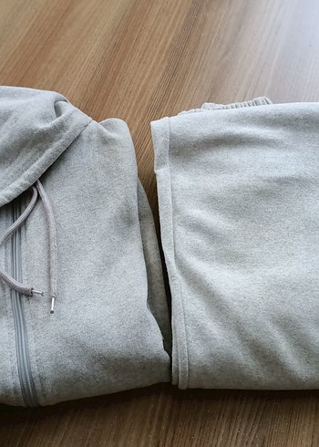 Gri Rahat Kesim unisex Eşofman Altı - Görsel 5