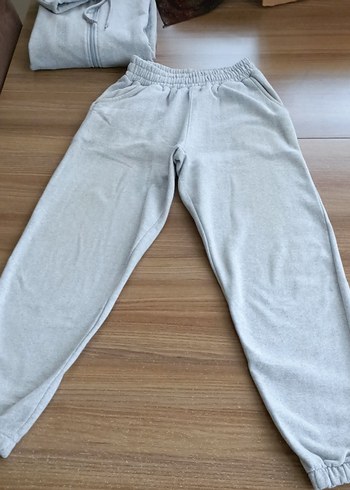 Gri Rahat Kesim unisex Eşofman Altı - Görsel 4