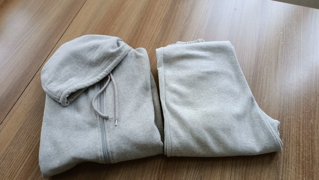 Gri Rahat Kesim unisex Eşofman Altı - Görsel 5