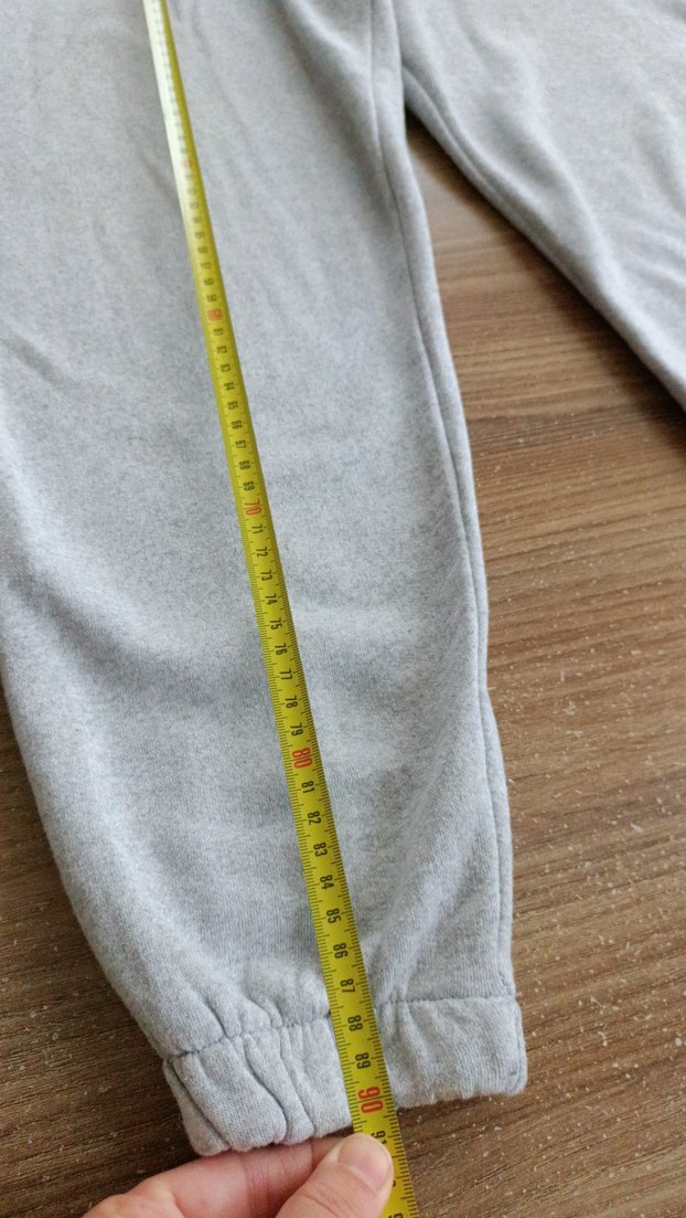 Gri Rahat Kesim unisex Eşofman Altı - Görsel 2