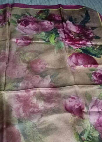Beden çeşitli Renk Çiçek Desenli ipek Silk home esarp