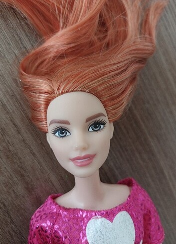 2015 mattel eklemli kızıl Barbie - Görsel 5