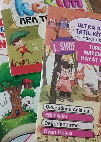 1. Sınıf Tatil Kitapları Seti
