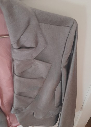 Greyder Gri Kadın Blazer Ceket