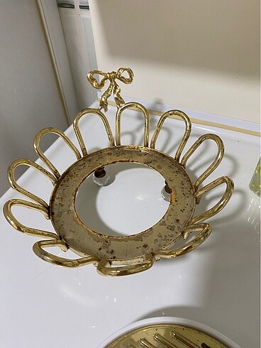 Beden altın Renk Gold banyo seti makul pazarlık olur